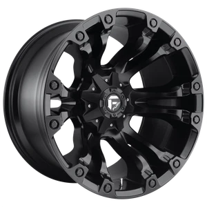 Fuel 1Pc VAPOR Matte Black 17x10" Rim 5x114.30|5x127 5X4.5|5 -18 offset, Each - Picture 1 of 4