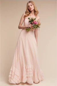 New Watters Dove Dress size 0 BHLDN MSRP: $280 - Picture 1 of 5