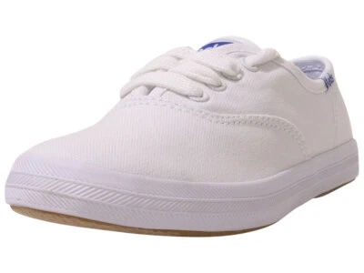 Keds Little/Big Girl's Original-Champion-CVO Sneakers Canvas Memory Foam White - Image 1 of 4