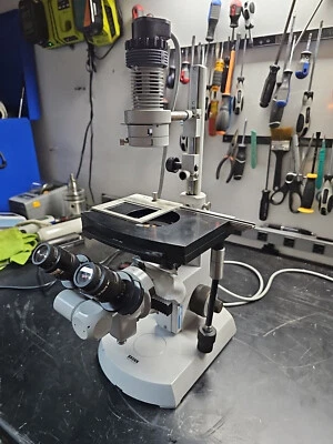 Microscopio Zeiss 471281-0000 12 fase invertida contraste cultivo de tejidos 872e Foto 1 de 4