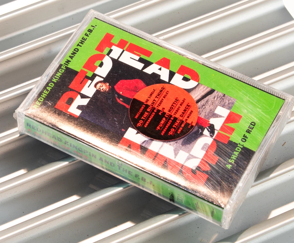 1989 Redhead Kingpin And The FBI A Shade Of Red Cassette Tape Sealed - Image 1 of 2