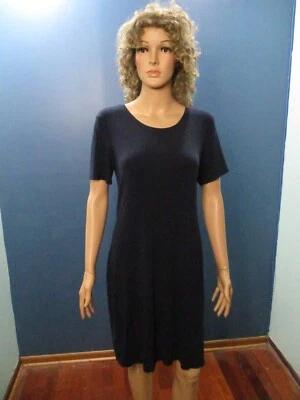 Vestido Vaina L Azul Marino Elástico Línea A por DAILY / RITUAL Foto 1 de 4