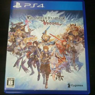 PS4 Granblue Fantasy Versus Sony PlayStation 4 Cygames JAPAN Playstation 4 Game - Image 1 of 3