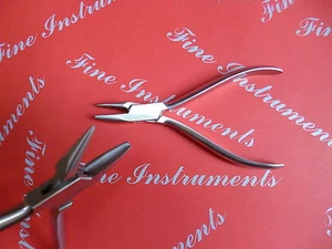 Alicates de tecnología dental / alicates de garganta hueca a negro 13 cm extra fino - Imagen 1 de 1