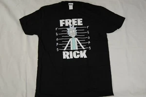 Rick & Morty Gratuito T Shirt Nuovo Official Adulto Nuoto Cid Merchandise - Picture 1 of 3