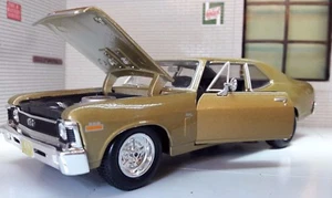 G LGB 1:24 Scale Diecast Detailed Model Car 1970 Chevrolet Chevy Nova SS Maisto - Picture 1 of 6