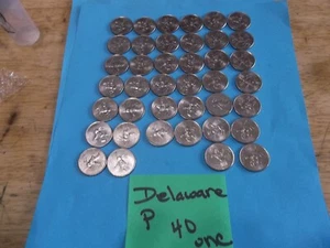 (40) 1999  Delaware   P   State quarters  uncirculated - Picture 1 of 3