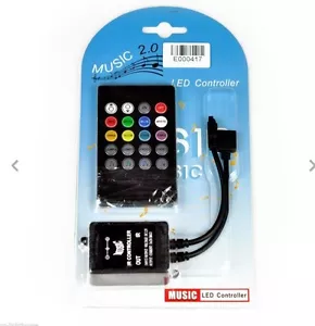 LED light strip controller for 3538 and 5050 light strips. Music - Picture 1 of 2