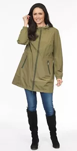 David Barry Damen Frühlingsjacke Khaki Größe 26 - Bild 1 von 5