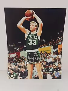 Larry Bird Boston Celtics signed 8x10 photo Player Authenticated Holo - Picture 1 of 2