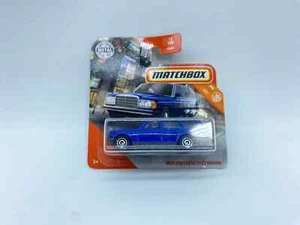 Modelo Auto Mercedes-Benz S123 Wagon Azul - Matchbox - Escala 1:64 " Co859" (2) - Imagen 1 de 4