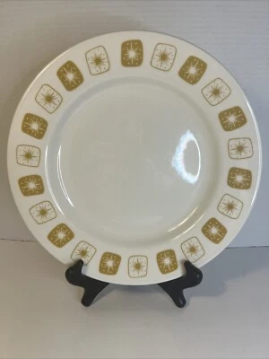 Prato de jantar Homer Laughlin Astro Starburst Atomic 10 5/8" F3 - Imagem 1 de 4