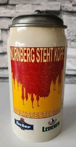Sammlerbierkrug "Nürnberg steht Kopf!" Volksfeste 2003, Limitierte Auflage - Bild 1 von 13