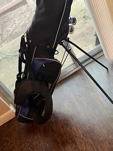 AGX Boys Left Tween XLT Complete Golf Club Set Graphite Driver+Hybrid+Bag+Putter - Picture 1 of 24
