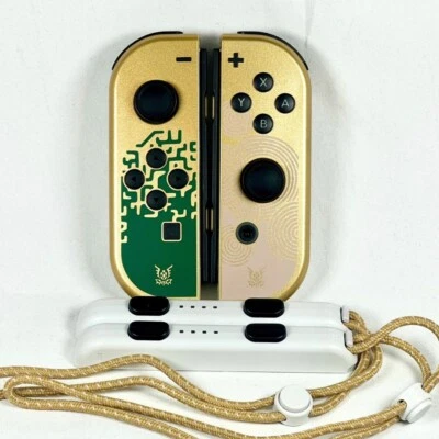 Zelda Tears Of Kingdom Never Drift Hall Effect Nintendo Switch JoyCons Authentic - Image 1 of 4