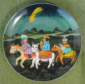 Plato de colección, Fürstenberg, Los Reyes Magos, nº 927 de 4500, - Imagen 1 de 3