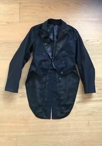 Tailcoat Victorian/Edwardian style butler outfit, jacket size 4-16 - Picture 1 of 7
