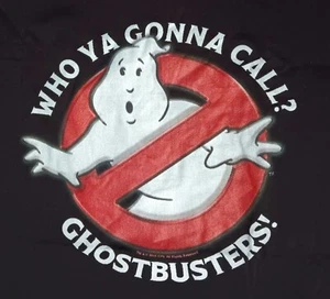 Camiseta Ghostbusters Who Ya Gonna Call NUEVA nueva sin etiquetas película de fantasmas - Imagen 1 de 5