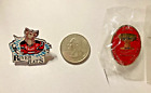 Albany River Rats Vintage Rowdy Enamel And Metal Pin And 95 Calder Cup Champions