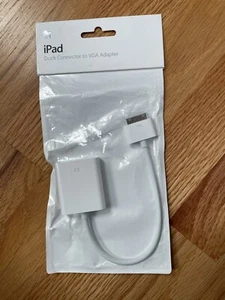 Genuine Apple 30-pin to VGA Adapter MC552ZM/B - Picture 1 of 3