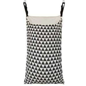 Adjustable Over Door Hanging Laundry Hamper Bag with Hooks for Dirty Laundry - Picture 1 of 5