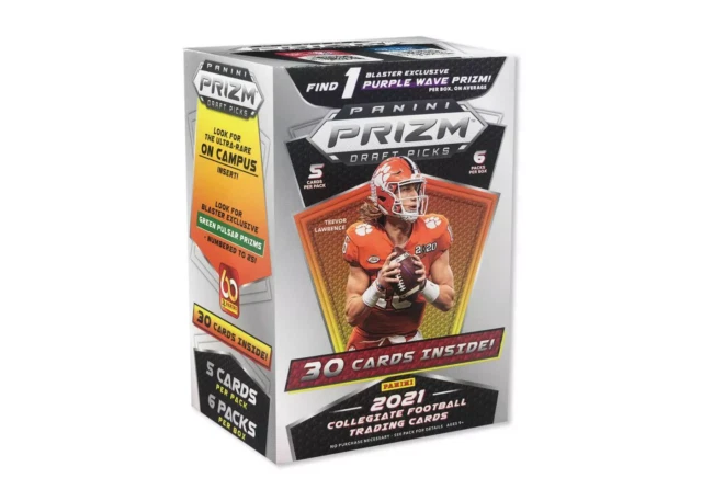 2021 Panini Prizm Draft Picks Football Blaster Boxes Exclusives