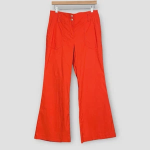 Anthropologie Maeve Womens Bohemian Naomi Wide Leg Flare Pants Size 8 Maximalist - Picture 1 of 7