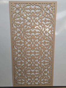 Radiator Cover Sheet 3mm MDF panel,wooden grille (different sizes) pattern E88M - Picture 1 of 5