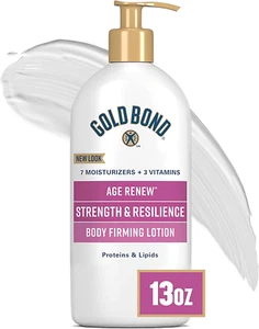 Gold Bond Age Renew Strength & Resilience Lotion 13 oz - Proteins & Lipids for S - Picture 1 of 12