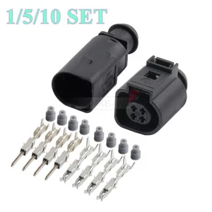 4Pin Coolant Temperature Sensor Connector Plug Socket Kit for VW Audi Seat Skoda - Picture 1 of 6