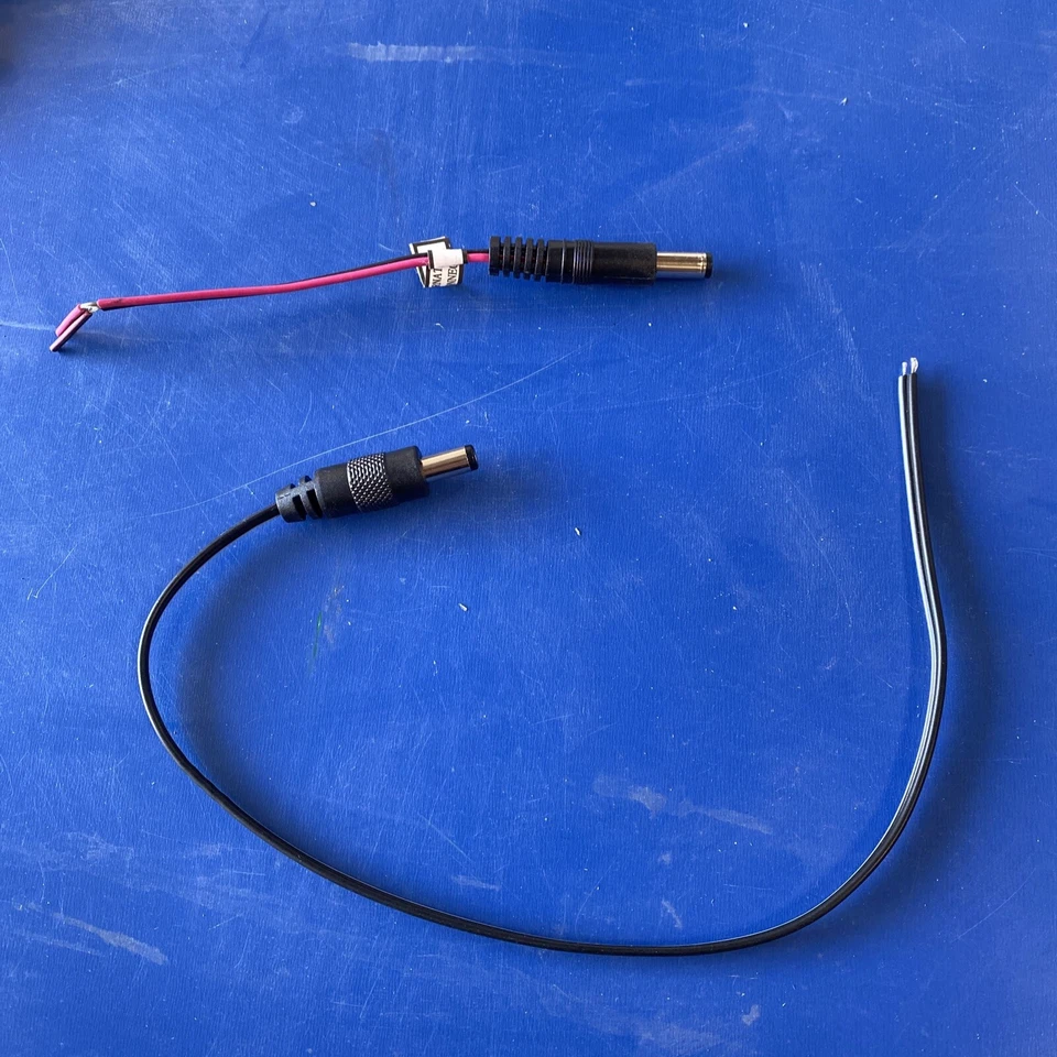 DC Power Cable 12V 5A Plugs Male Connectors for CCTV Security Camera 50 Pack - Image 1 of 1