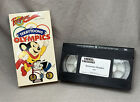 Terrytoons Olympics Fully Animated VHS Tape Deputy DAWG, Mighty Mouse, Dinky