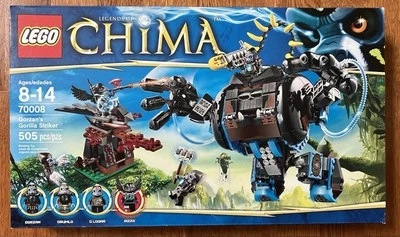 LEGO LEGENDS OF CHIMA: Gorzan's Gorilla Striker (70008) - New in Sealed Box - Image 1 of 4