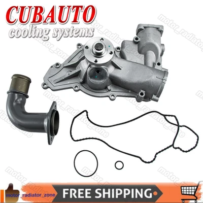 Water Pump Fits Ford 1996-2003 F250 F350 E350 Super Duty Diesel 7.3L Powerstroke - Image 1 of 4