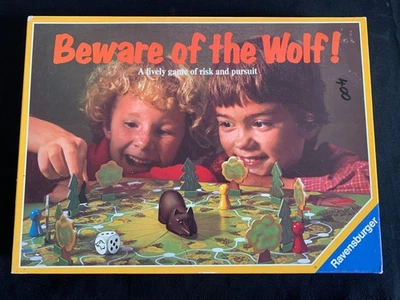 RAVENSBURGER "Beware of the Wolf"  - 1982 Vintage Game. Missing dice - Image 1 of 4