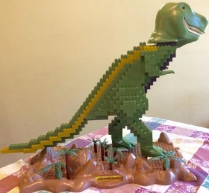 MEGA BLOKS  Tyrannosaurus Rex Dinobloks 9702 Dinosaur T-Rex 740 piece With Box - Picture 1 of 13