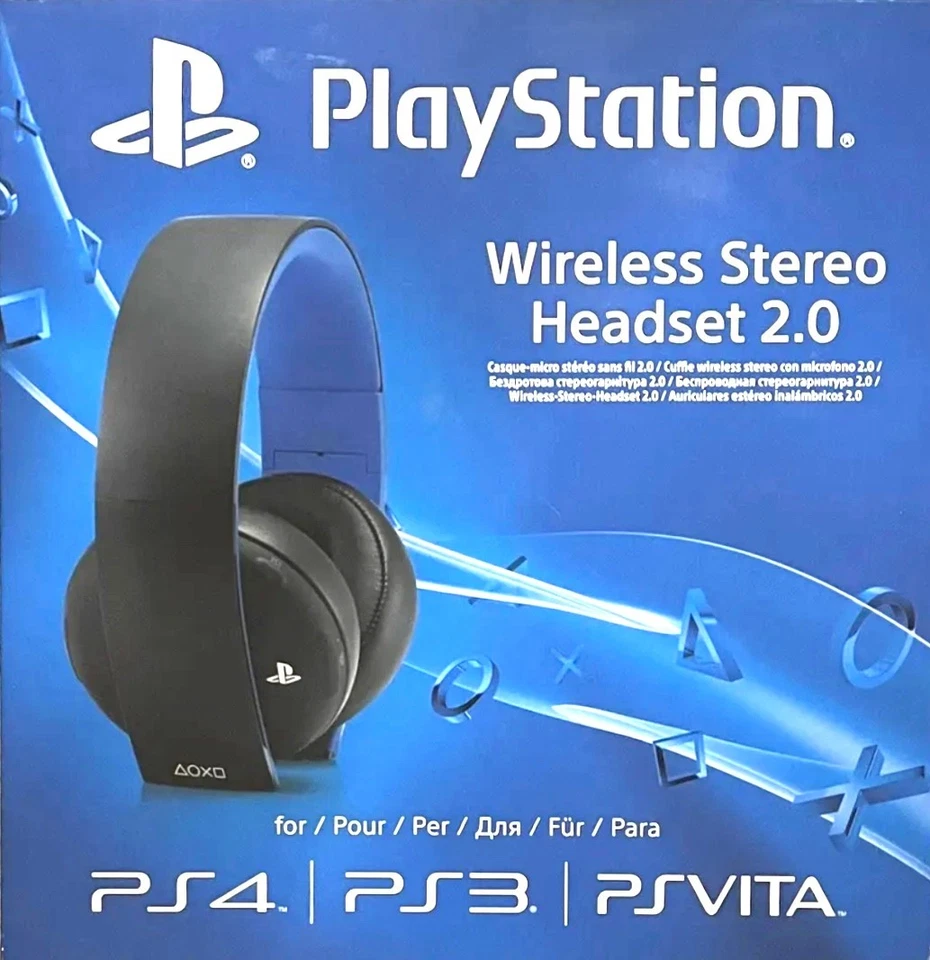Sony PlayStation Wireless Stereo Headset 2.0 CECHYA-0083 PS4... OHNE OVP wie NEU - Bild 1 von 4