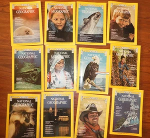 National Geographic Magazin 1976 ganzjährig. Der Komplettsatz sehr gut - Bild 1 von 8