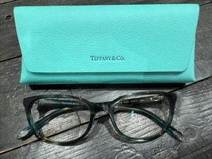 Tiffany & Co. Brillengestell TF-2109HB 8124 Ocean Türkis 51-17-140 mit Etui - Bild 1 von 6