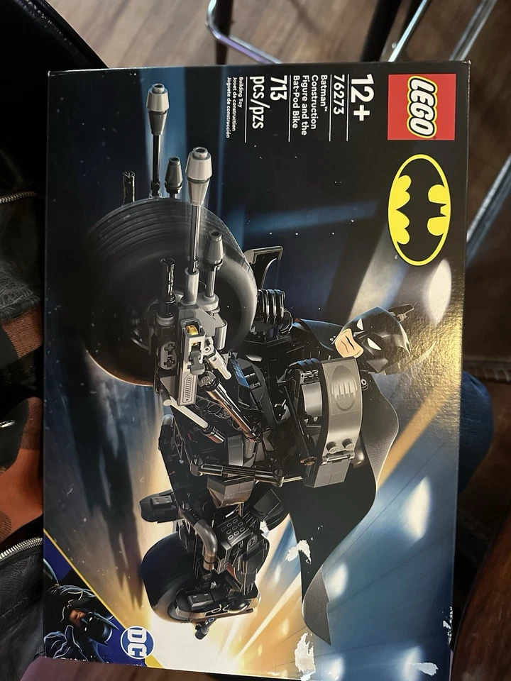 LEGO Super Heroes: Figura de construcción de Batman y la bicicleta Bat-Pod (76273) Foto 1 de 1