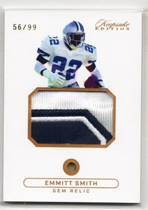 2024 Keepsake Multi Sport Edition Relic #301 Emmitt Smith Cowboys /99 🔥🇺🇸🦅 - Picture 1 of 2