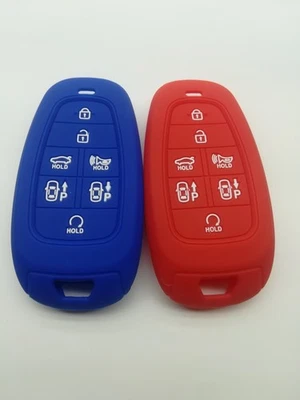 2*Fob Key Cover for 2018 2019 2020 2021 2022 2023 2024 2025 HYUNDAI NEXO SONATA - Image 1 of 4