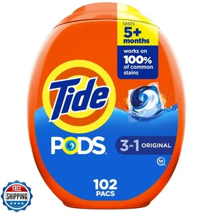 Tide PODS Waschmittel Pacs, 3-in-1 Fleckenentferner, Geruchsbekämpfer, Farbe P - Bild 1 von 5