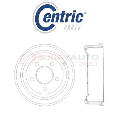 Centric C-TEK Brake Drum for 1973-1976 AMC Hornet 3.8L 4.2L L6 - Kit Set ln - Image 1 of 4