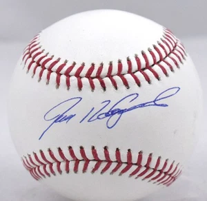 Ivan Rodriguez Autographed Rawlings OML Baseball - Beckett W Hologram *Blue - Picture 1 of 3