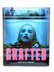 Grafted (2024) Blu-ray Monster Fest Umbrella Collector's Edition Slipcase Poster - Imagen 1 de 17