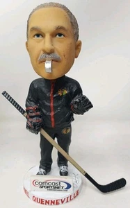 NHL Chicago Blackhawks Head Coach Joel Quenneville Bobblehead SGA - Picture 1 of 9