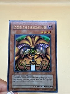 Yugioh - Exodia The Forbiden One MC1-EN001 Secret Rare Limited Edition - Picture 1 of 4