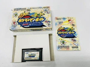 GBA Pokemon Pinball Ruby Sapphire Nintendo Gameboy Advance Japanese w/ Box - Picture 1 of 2