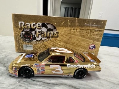 Dale Earnhardt Sr 1990 GM Goodwrench 24K Gold Chrome Nascar 1/24 Diecast Lumina  - Image 1 of 4